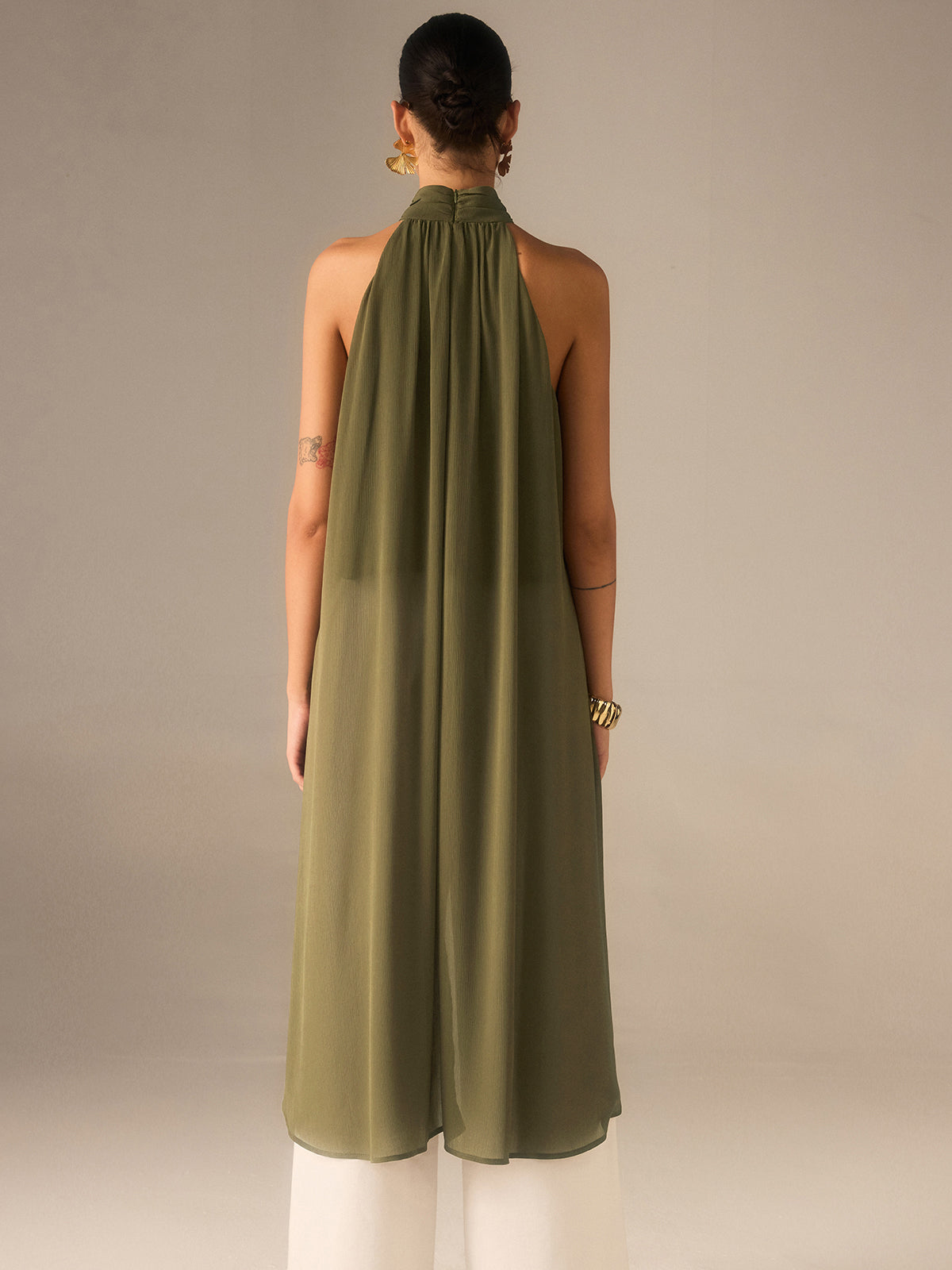 I'm Yours Halter-Neck Long Top