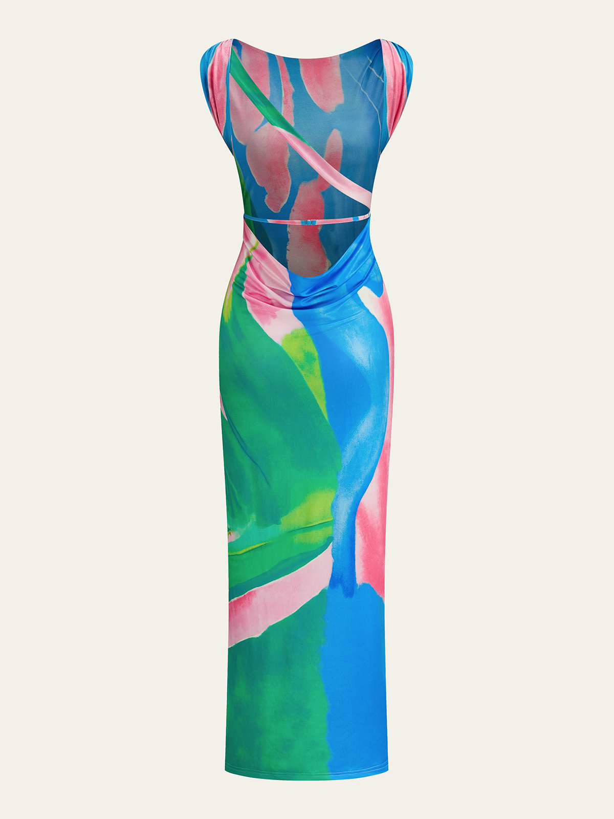 Garden of Eden Sleeveless Long Dress
