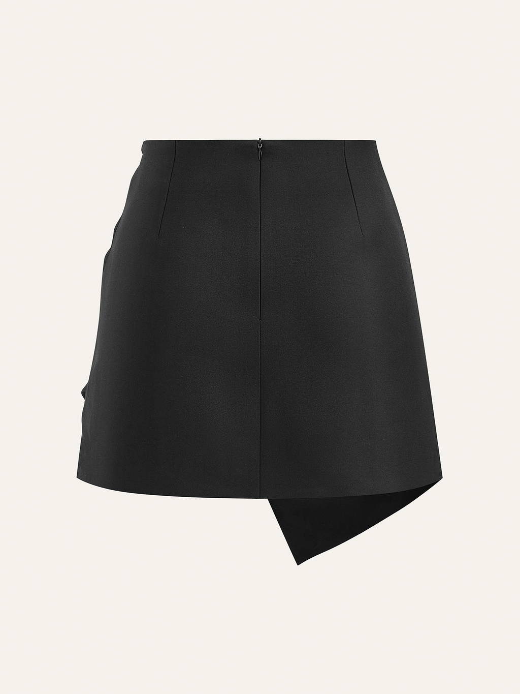 Buckle Up Comfort Wrap Mini Skirt