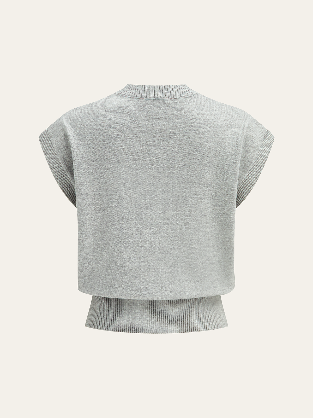 Petal Touch Chic Knit Top