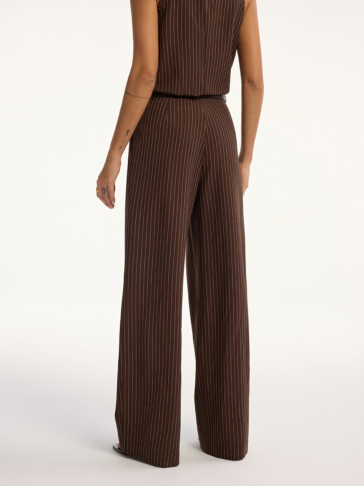 Girl Hour Sleeveless Belted Top & Pants Set