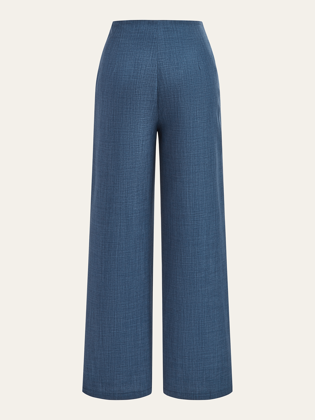 Edge Metal Detail Stylish Straight-Leg Pants