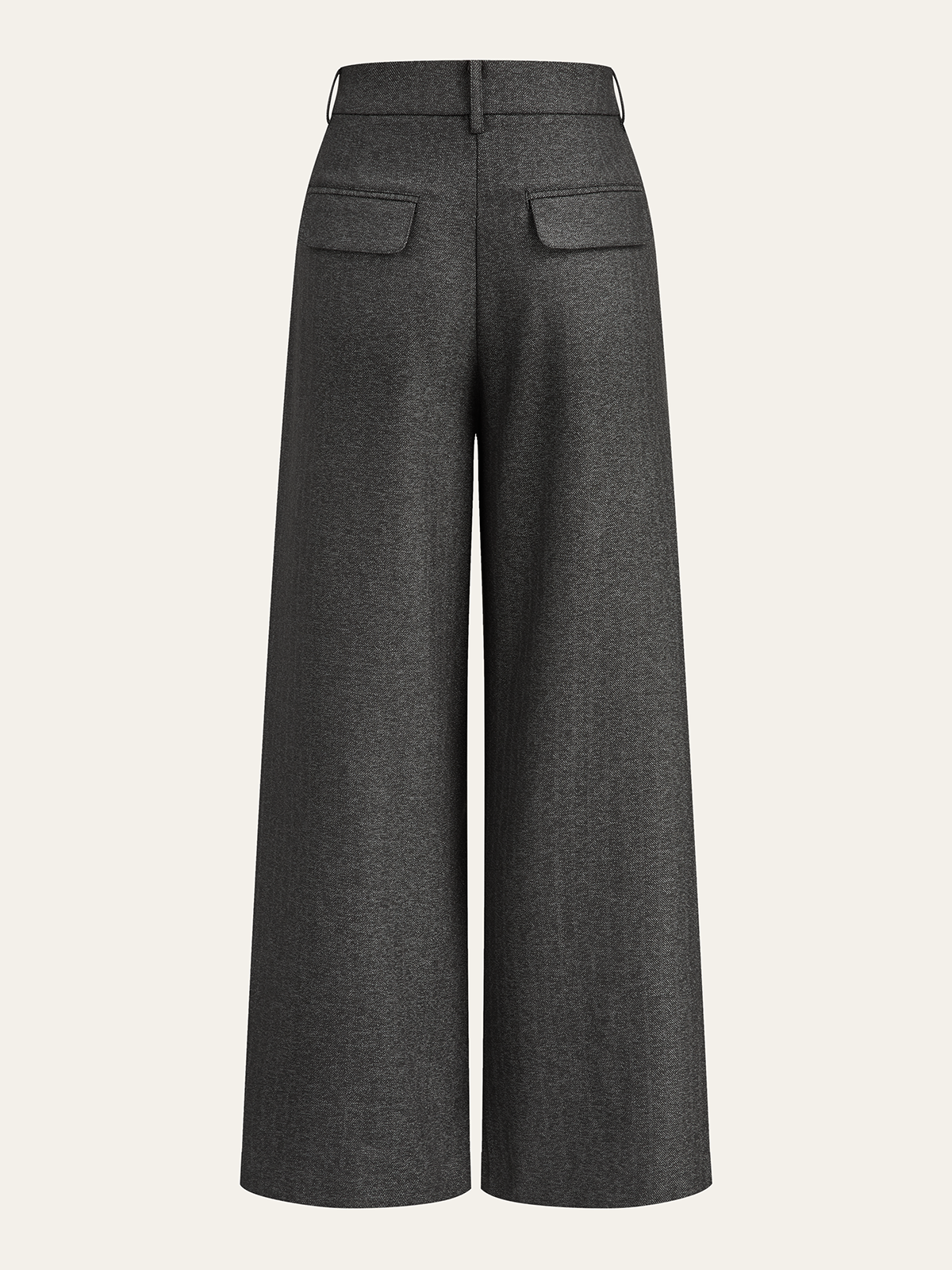 Front Row High-Waisted Wide-Leg Pants