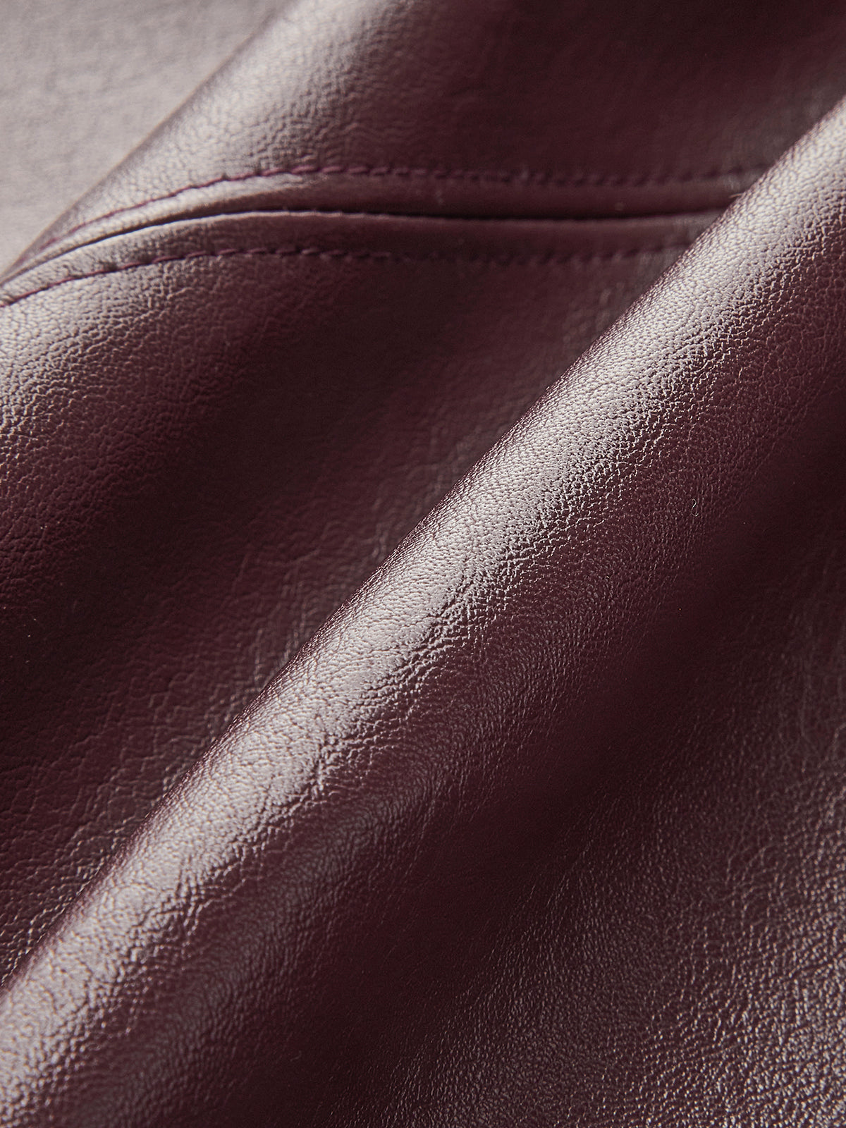 Rio Slim Chic Faux Leather Mini Skirt