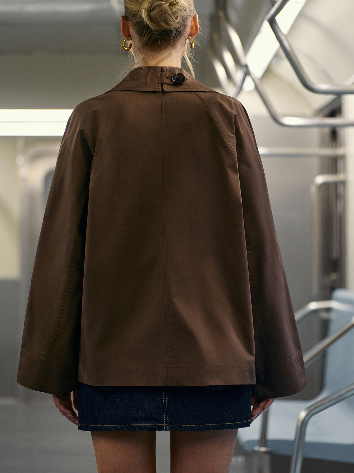 Ramone Stylish Double-Breasted Trench Coat