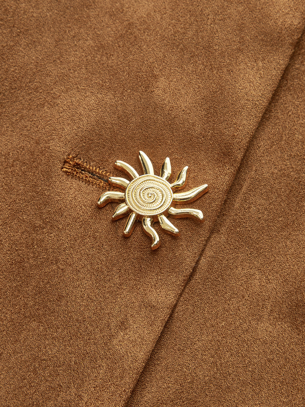 Sarah Fitted Suede Jacket