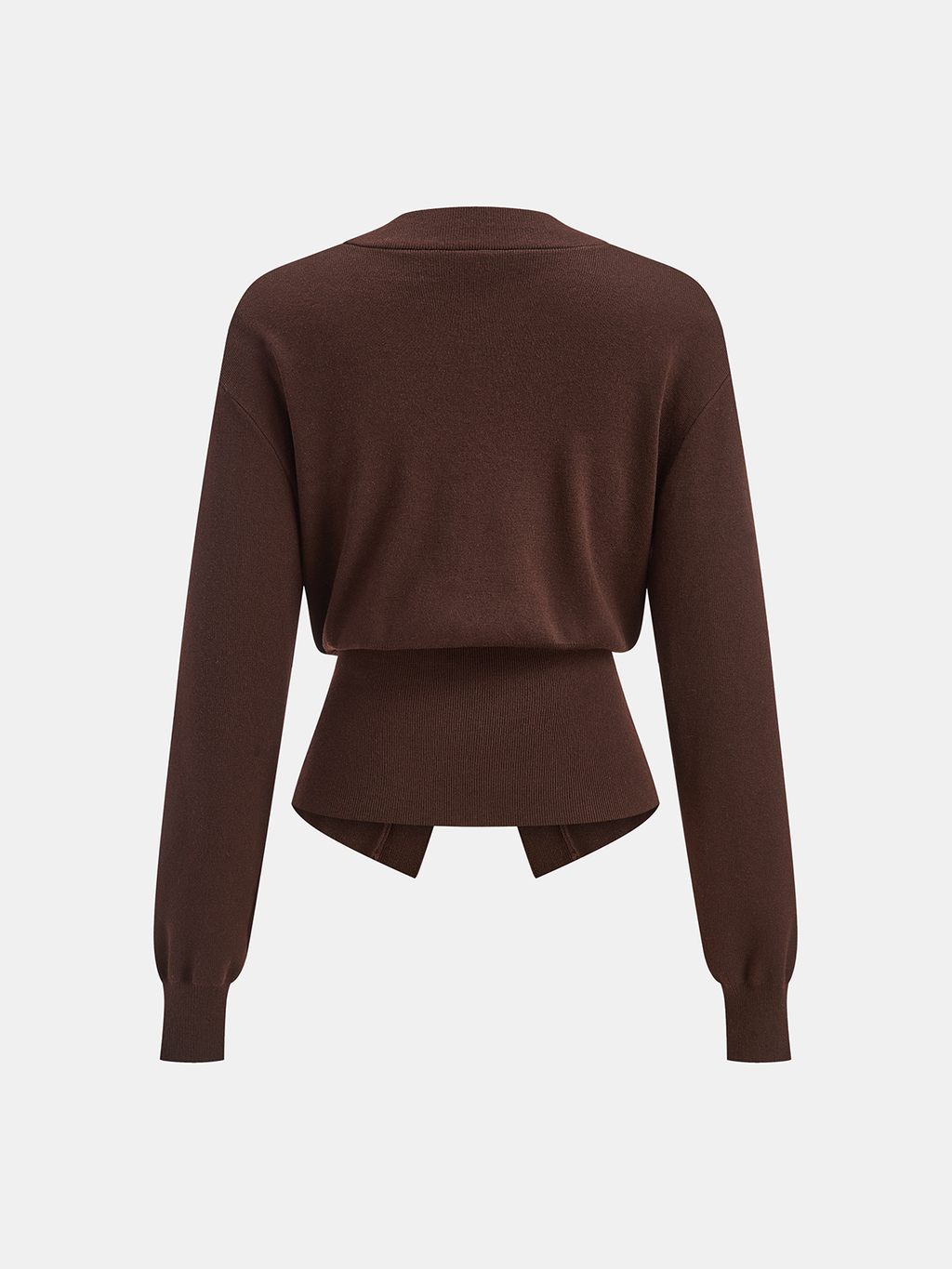 Midas Touch V-Neck Wool Blend Sweater