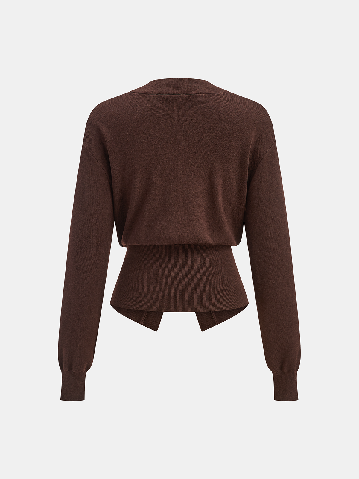 Midas Touch V-Neck Wool Blend Sweater