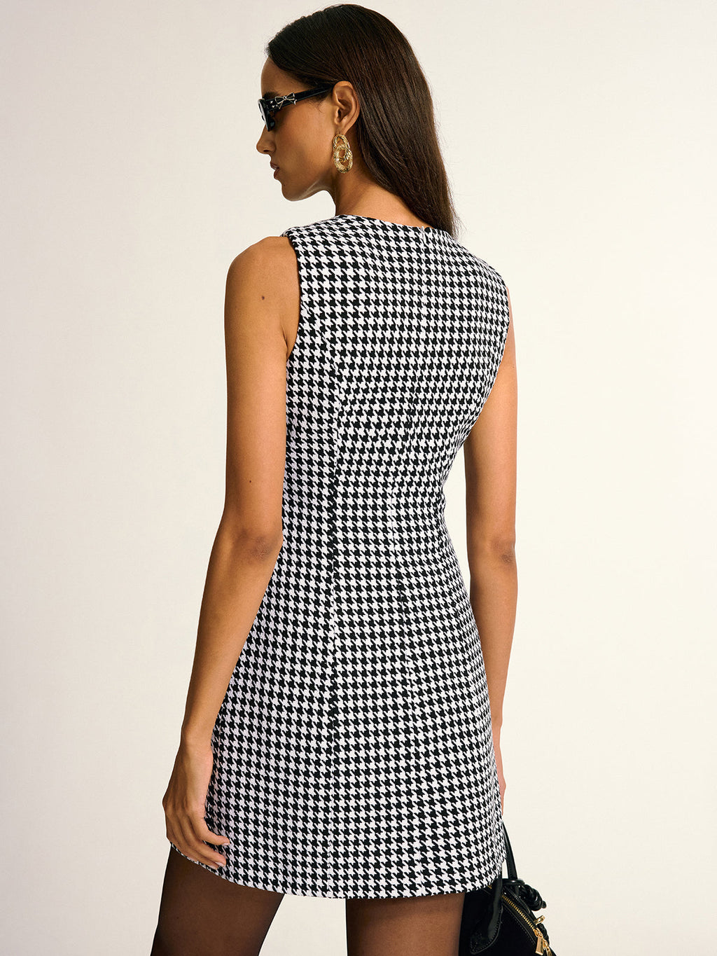 Midtown Edge Sleeveless A-Line Mini Dress