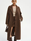 Grand Entrance Oversized Tweed Long Coat