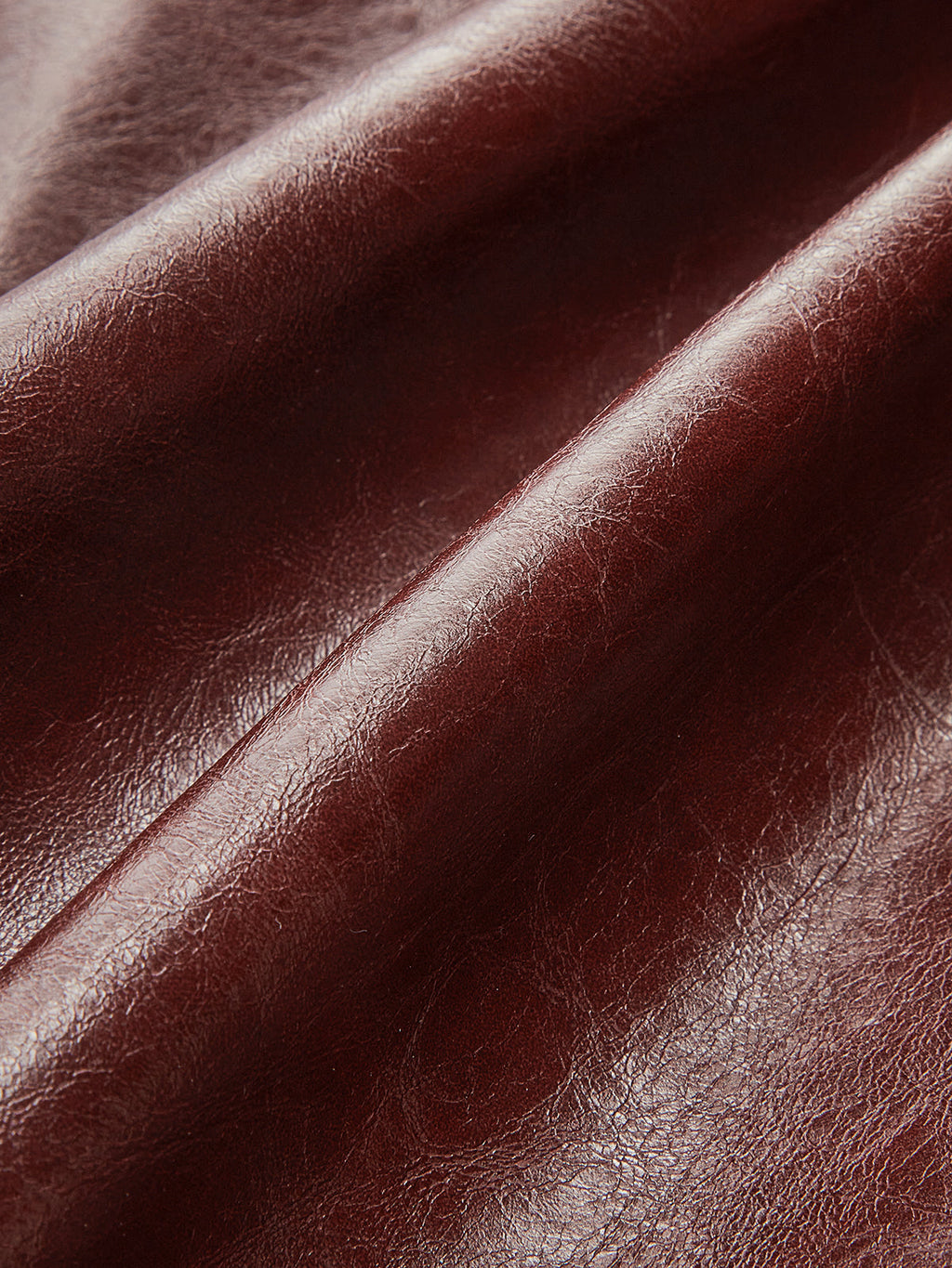 The Vixen Slit Faux Leather Knot-Detail Midi Skirt