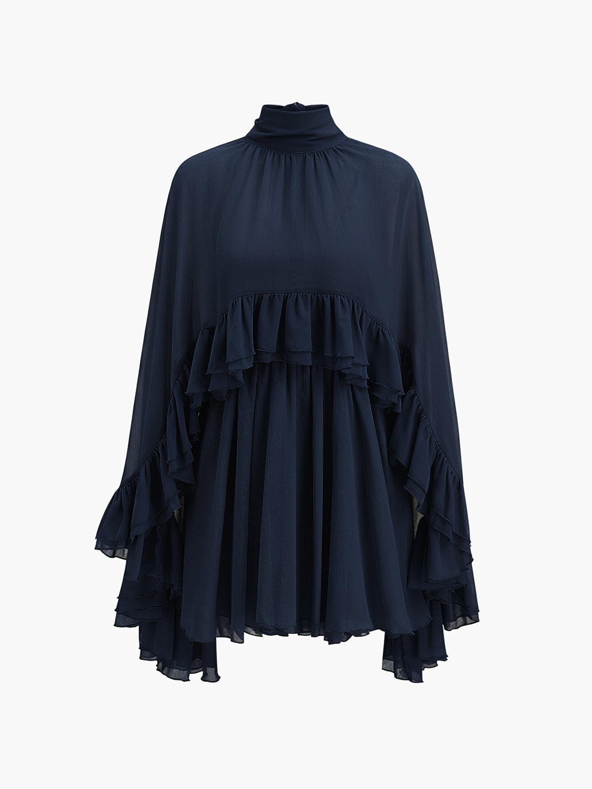 Lara Lifestyle Chic Cape Dress