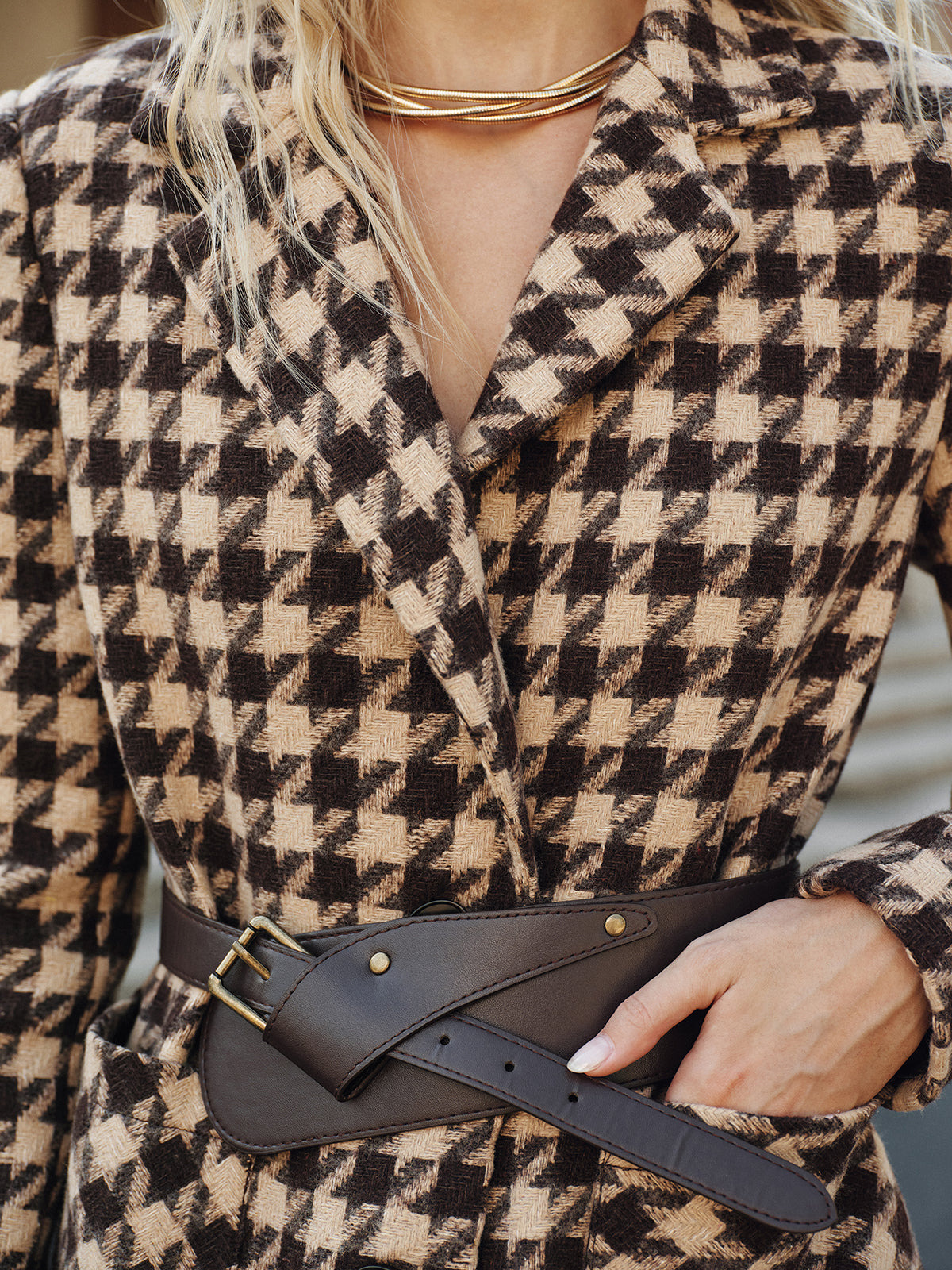 Claires Statement Belted Blazer