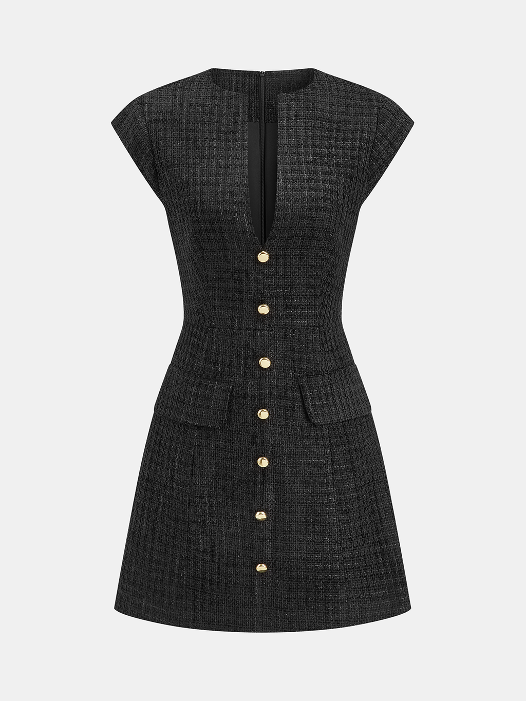 Tweed Affair Sleeveless Mini Dress