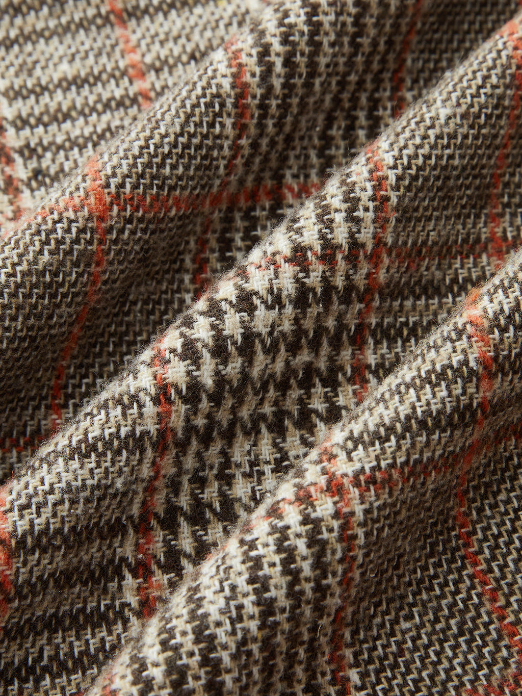 Plaid Authority Belted High-Waisted Pants