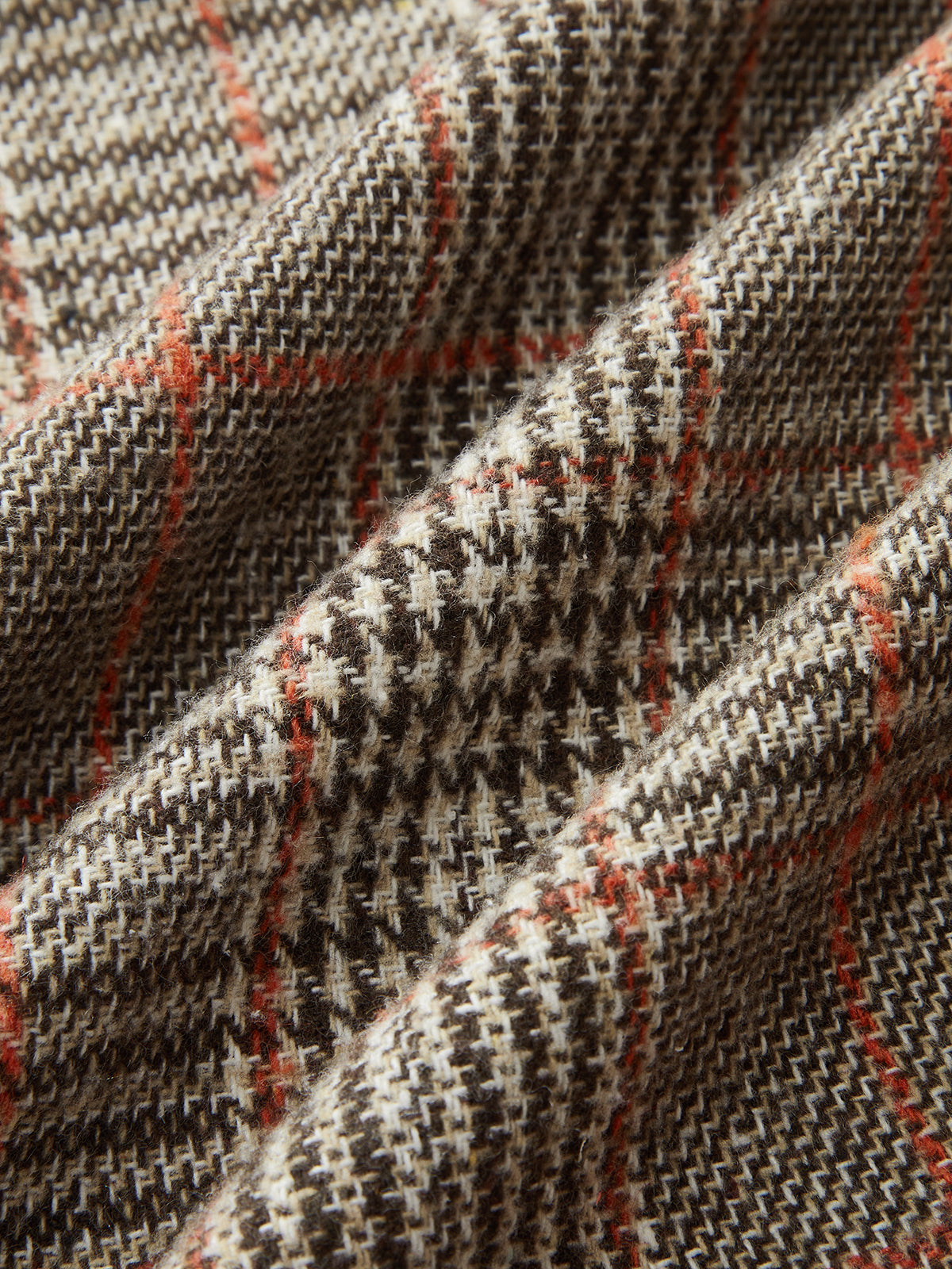 Plaid Authority Belted High-Waisted Pants