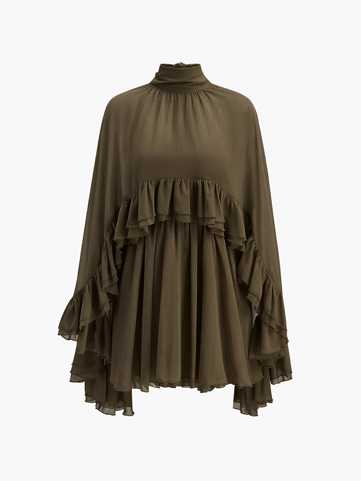 Lara Lifestyle Chic Cape Dress