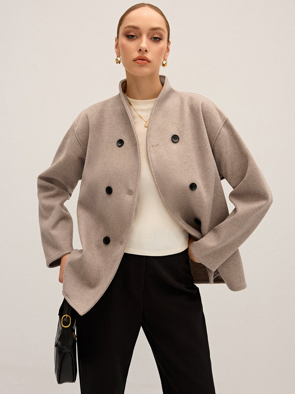 At Ease Stylish Oversized Jacket