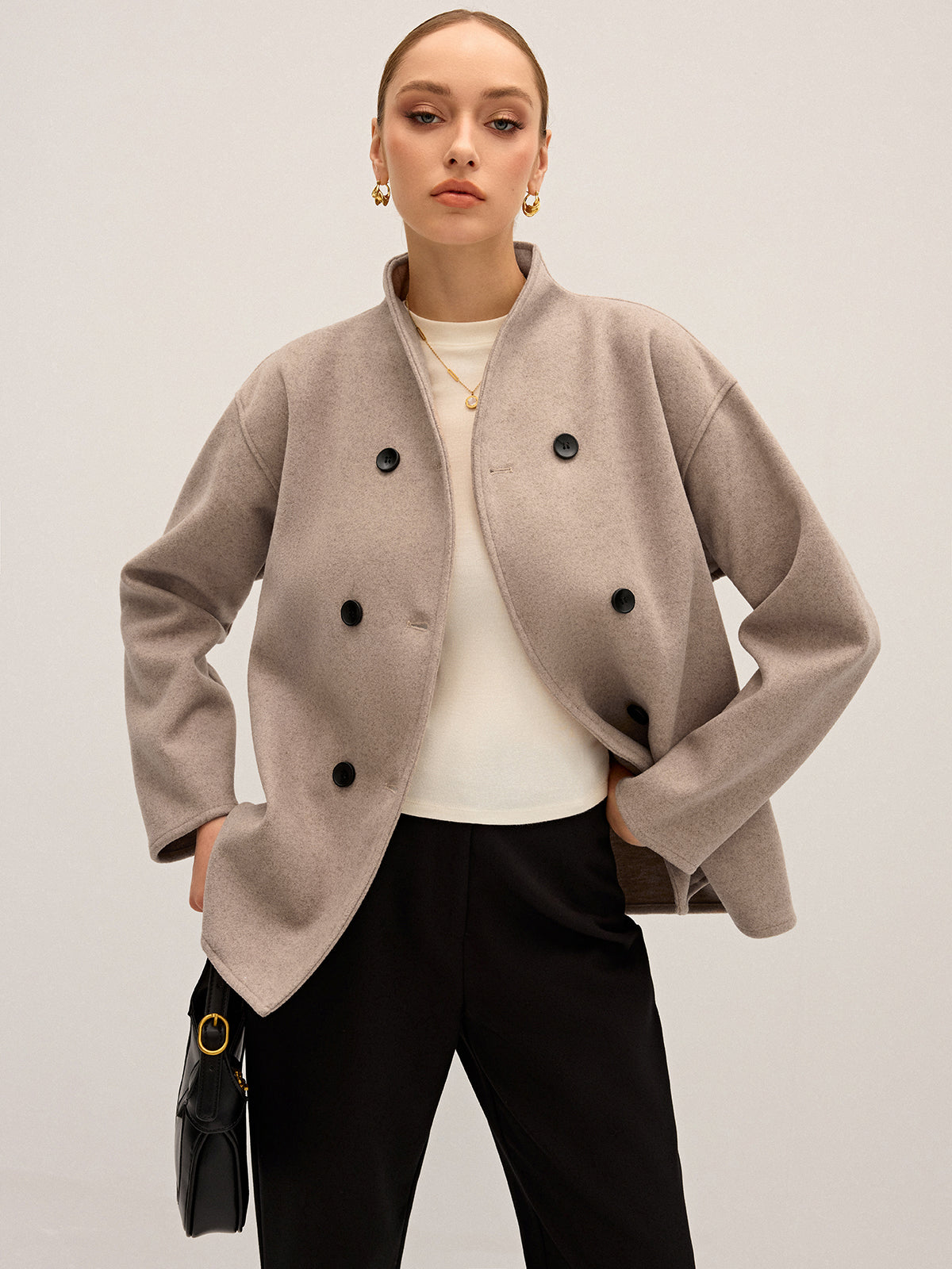 At Ease Stylish Oversized Jacket