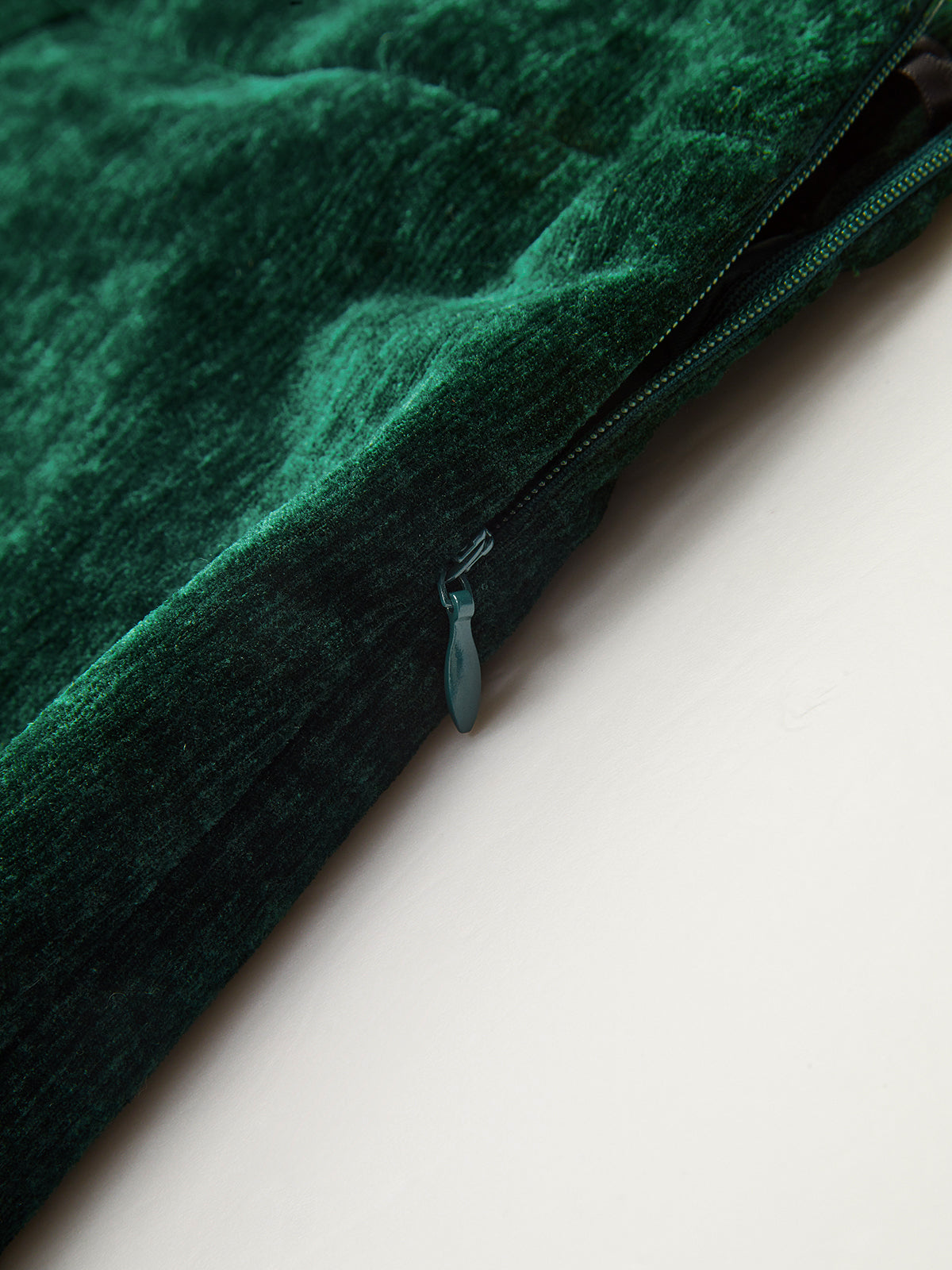 Luxe Velvet High-Waisted Shorts