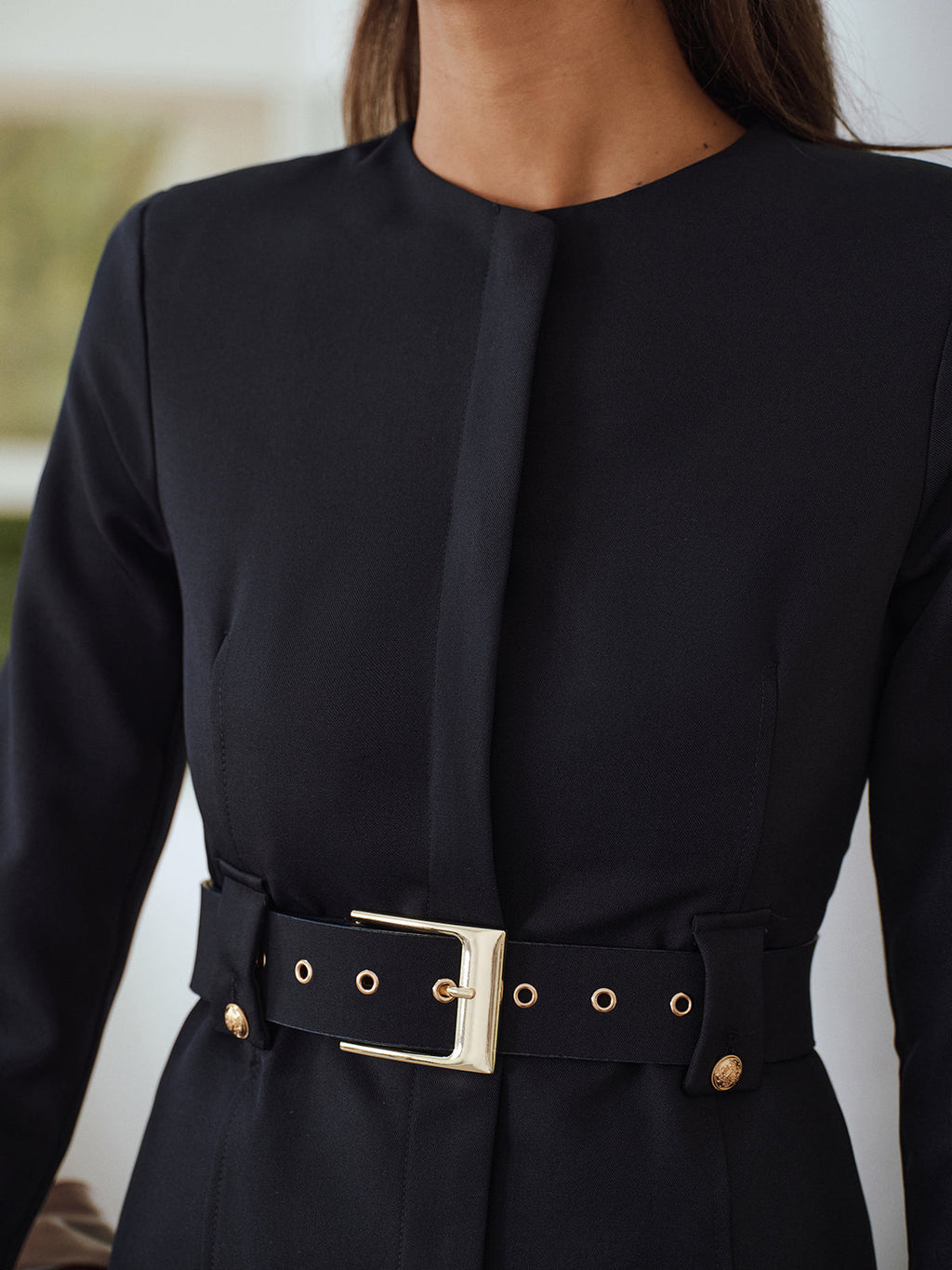 Structured Style Belted Blazer