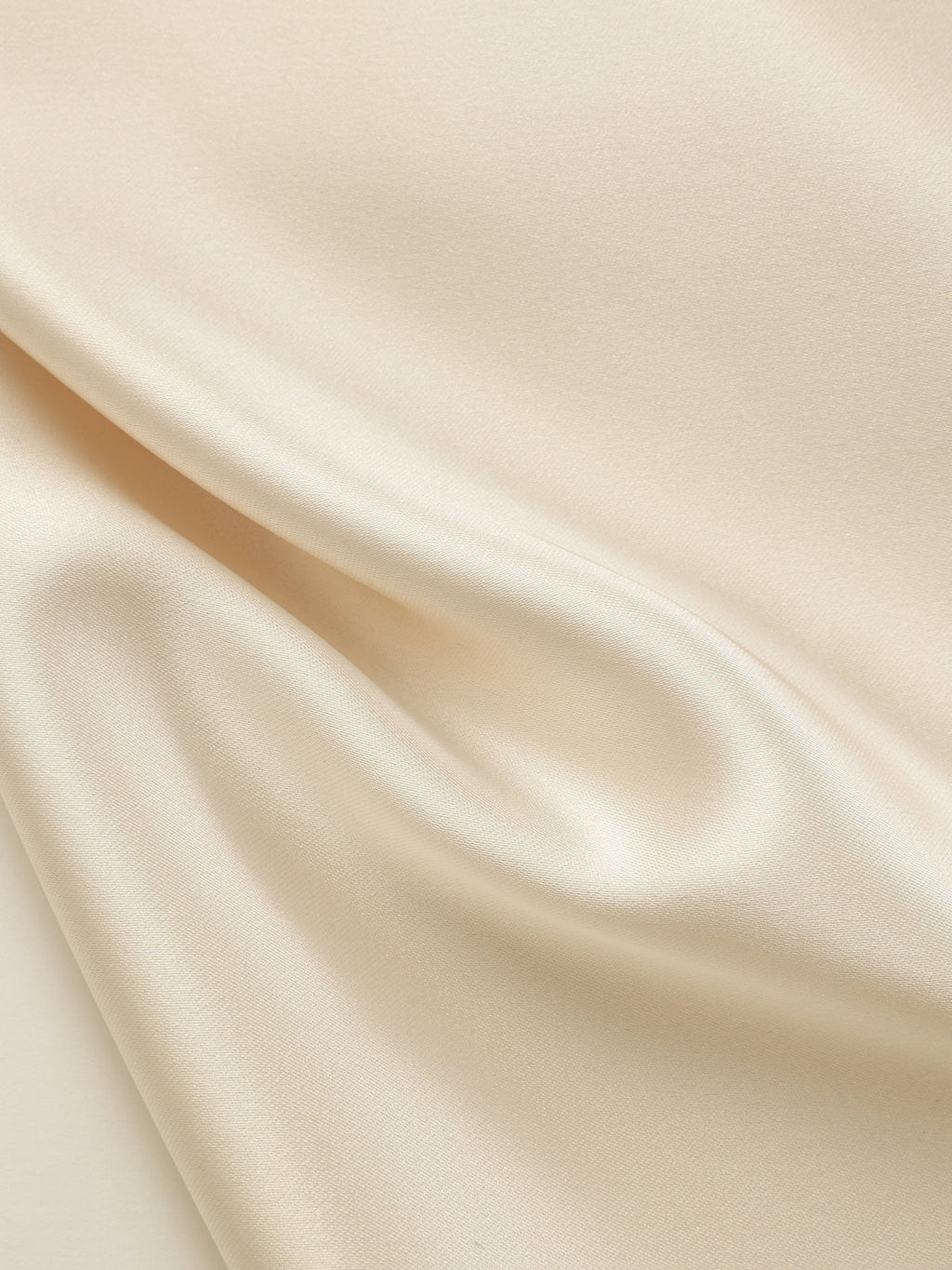 Satin Essence Cowl Neck Top and Skirt Set