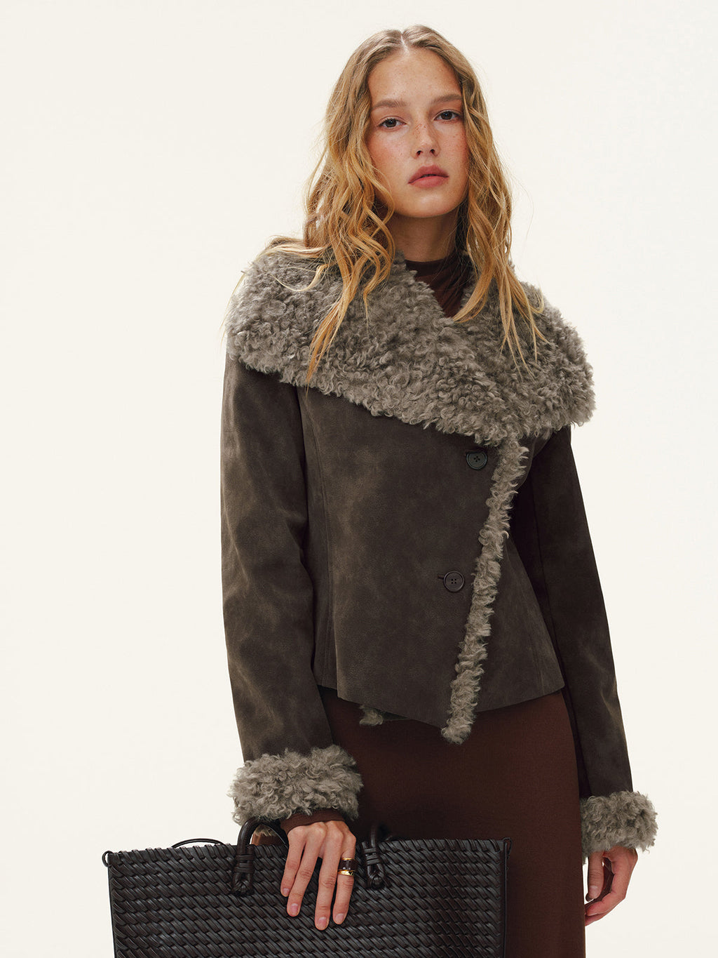 Whistler Collar Classic Suede Short Jacket