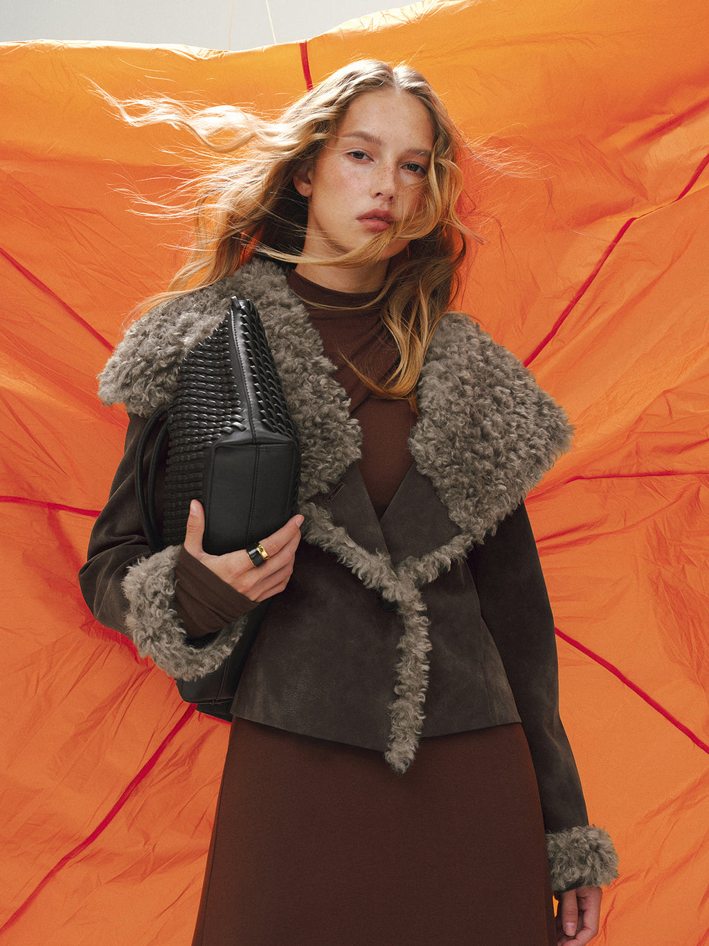 Whistler Collar Classic Suede Short Jacket