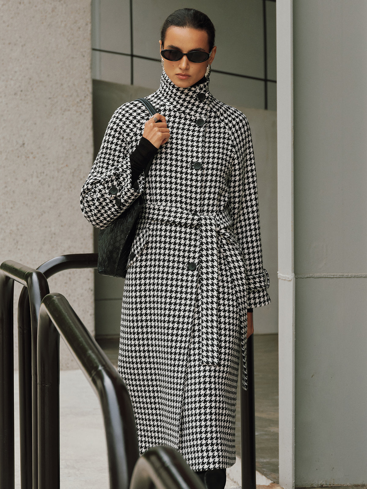 Regent Belted PoshTweed Trench Coat