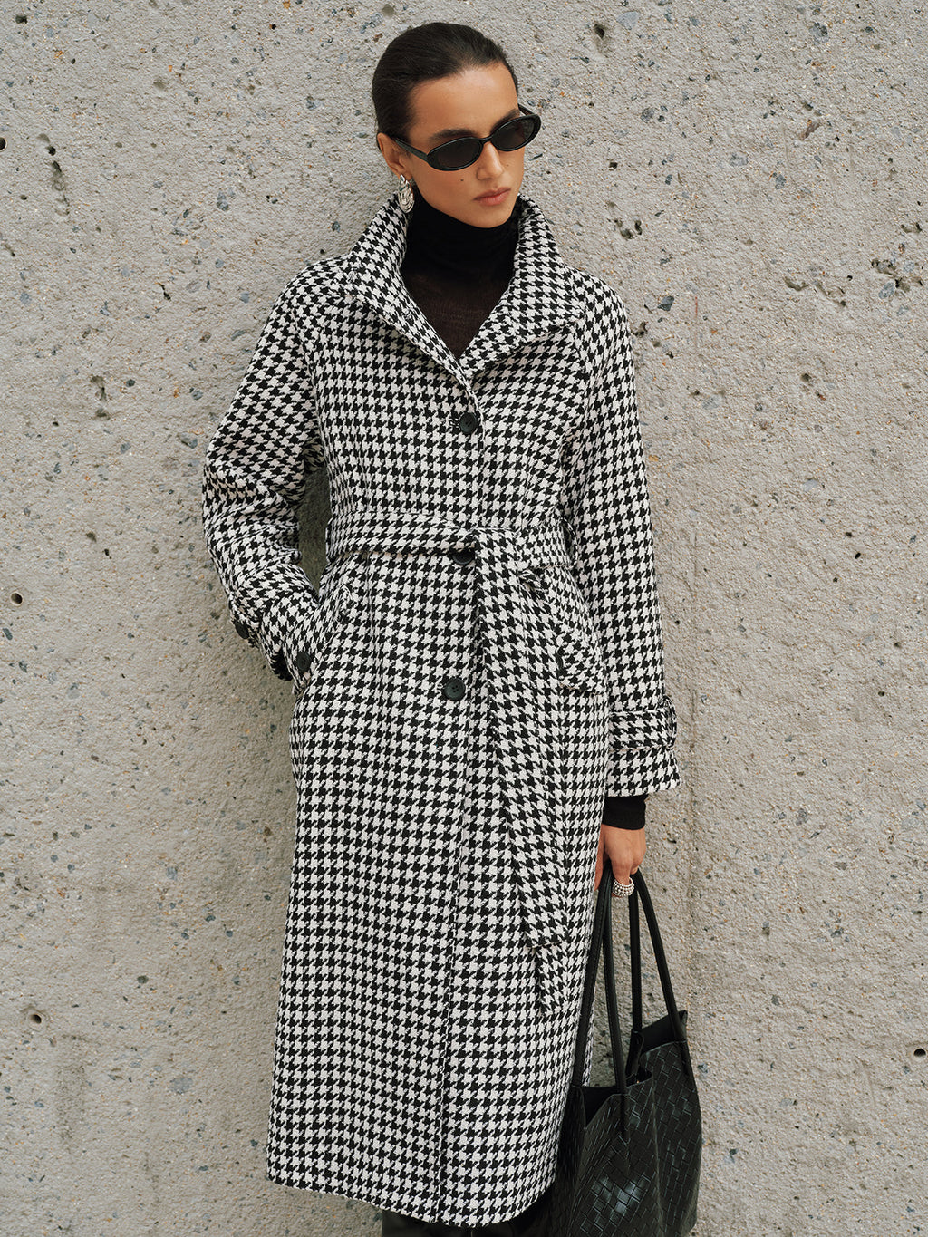 Regent Belted PoshTweed Trench Coat