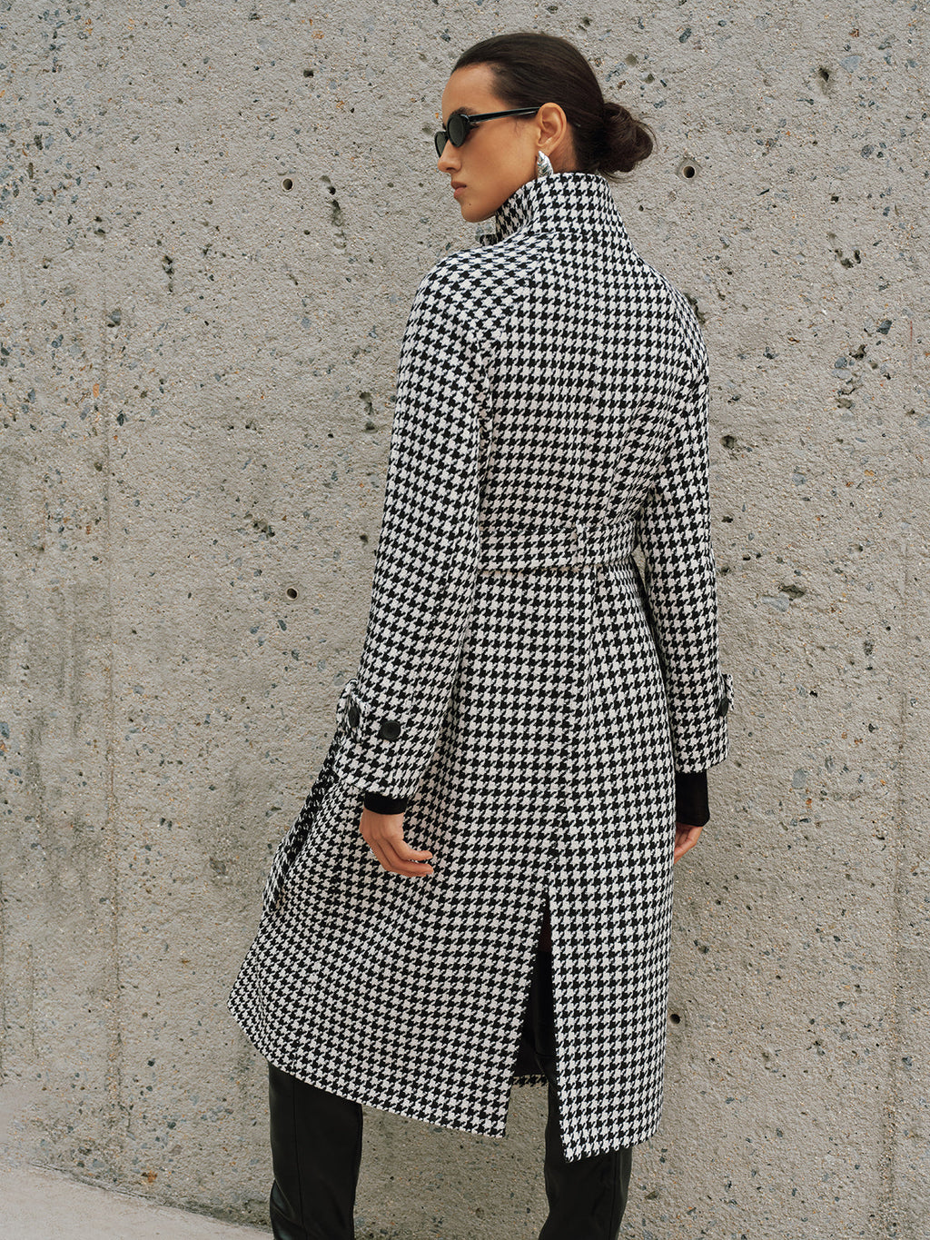 Regent Belted PoshTweed Trench Coat
