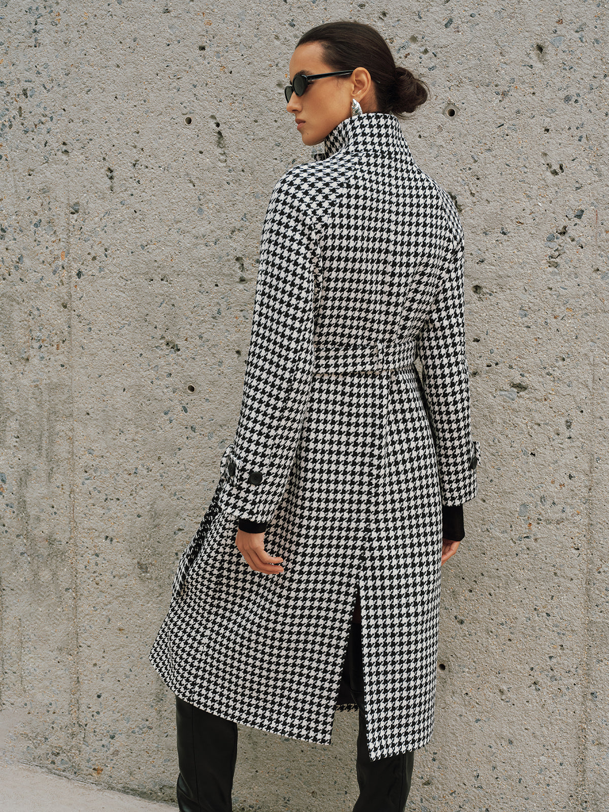 Regent Belted PoshTweed Trench Coat