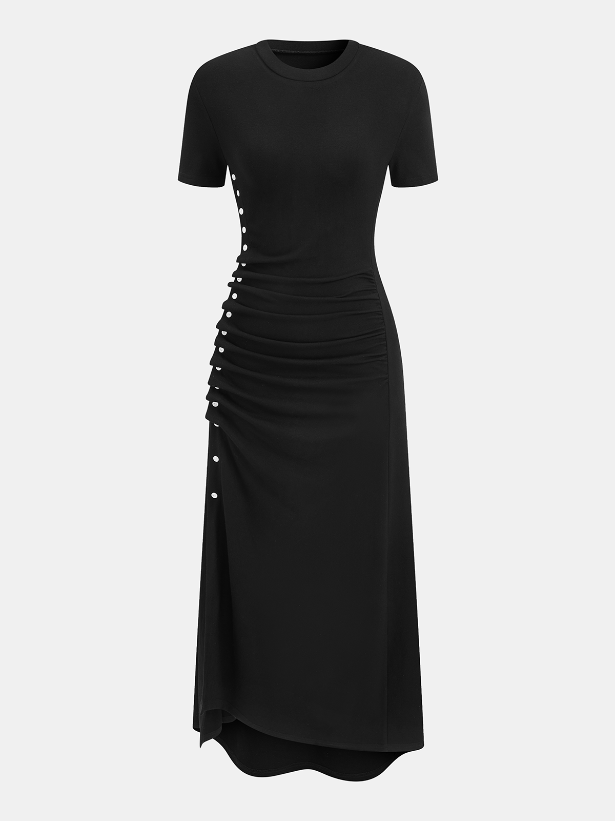 Aria Short-Sleeve Classic Dress
