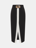 Pretty Jane Comfortable Detailed Midi Skirt