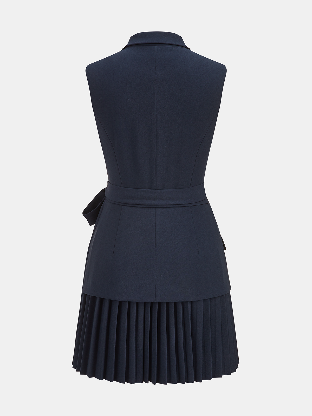 Royal Presence Belted Blazer Dress