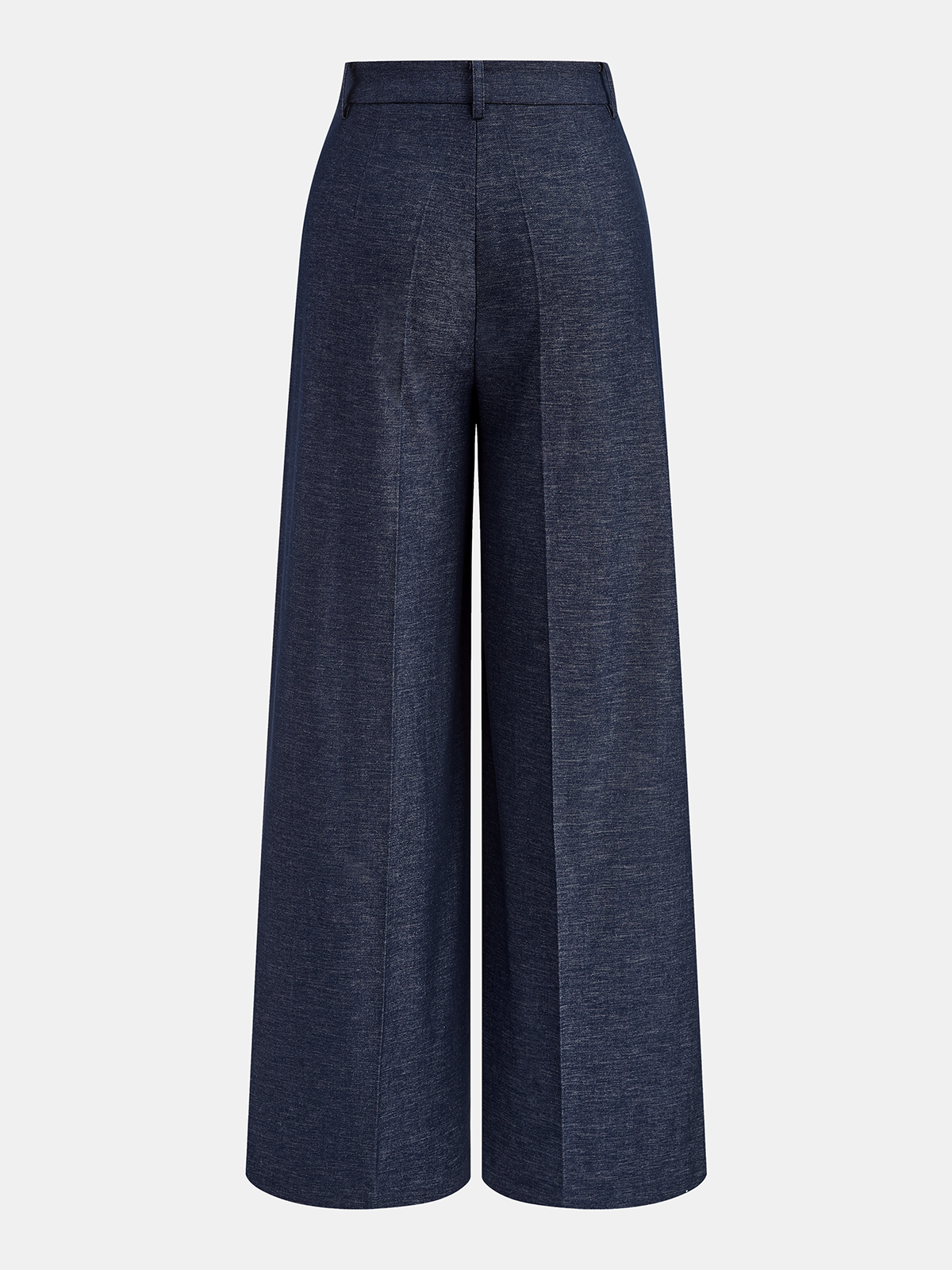 Wrap Star Asymmetric Wide-Leg Pants
