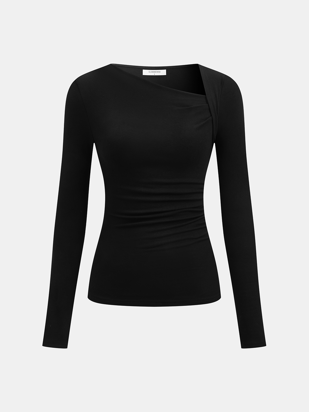 Effortless Edge Ribbed Knit Shirt