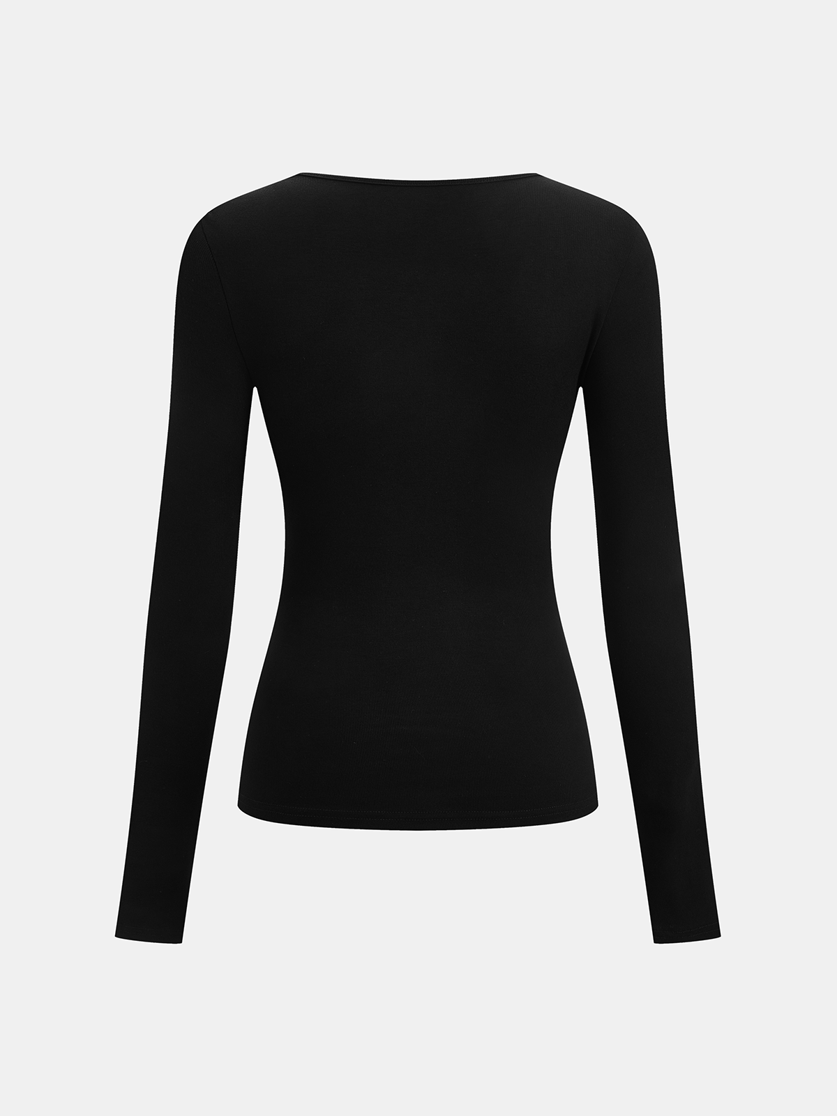 Effortless Edge Ribbed Knit Shirt