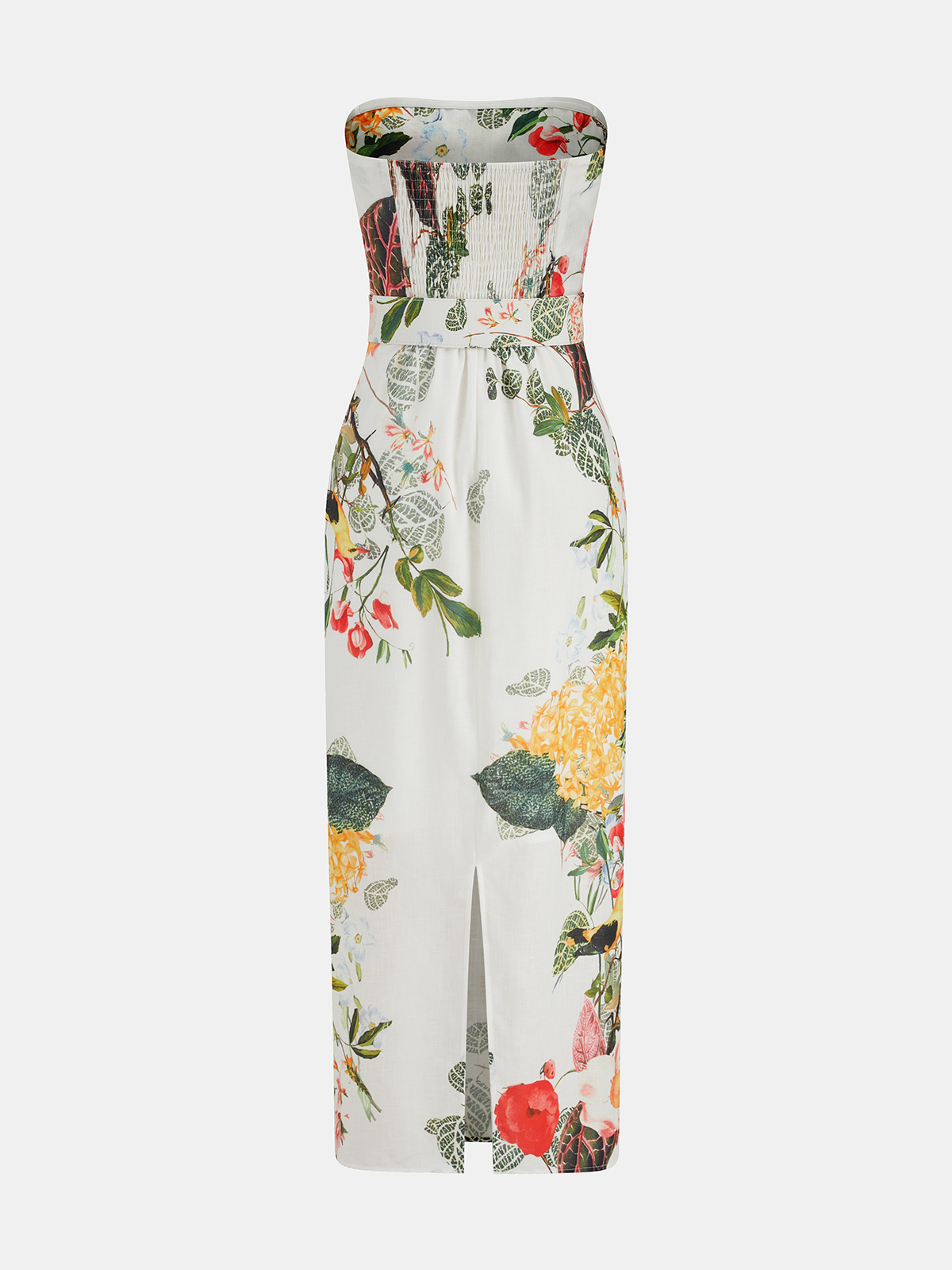 Floral Hour Belted Maxi Dress