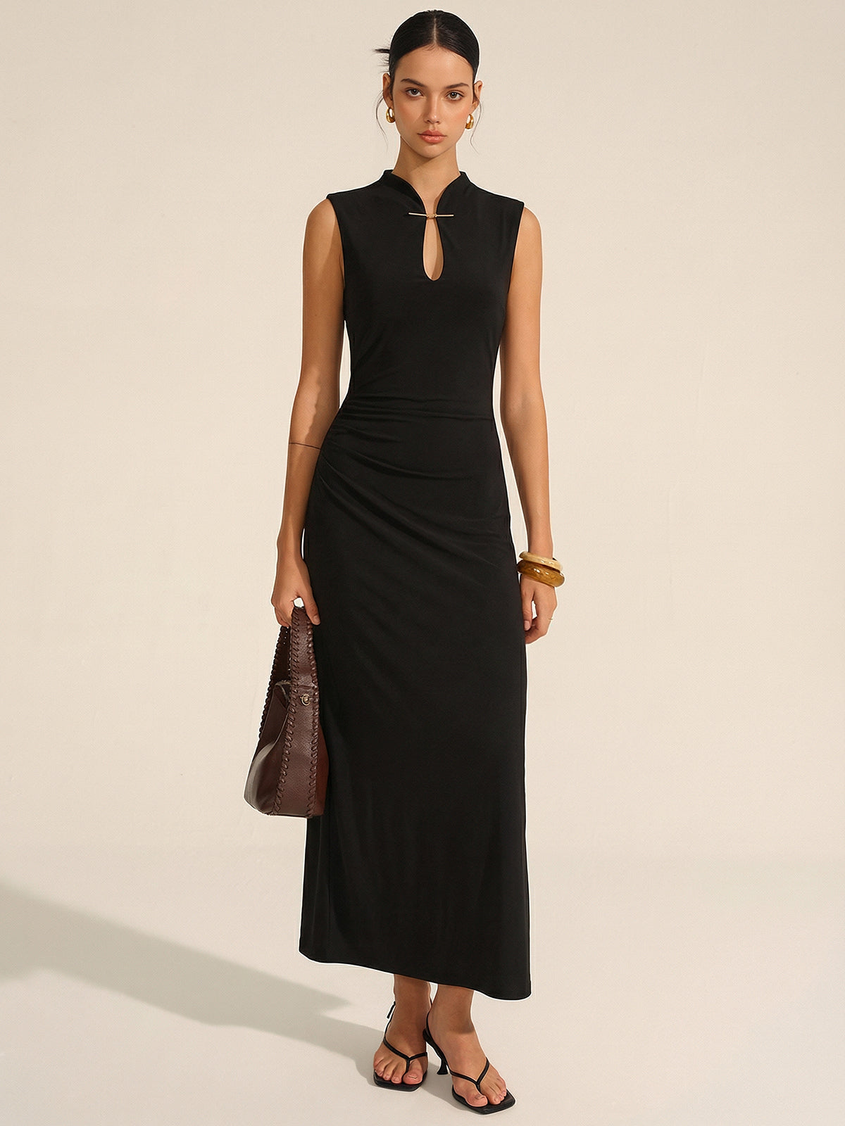 Eclaire Sleeveless Maxi Dress