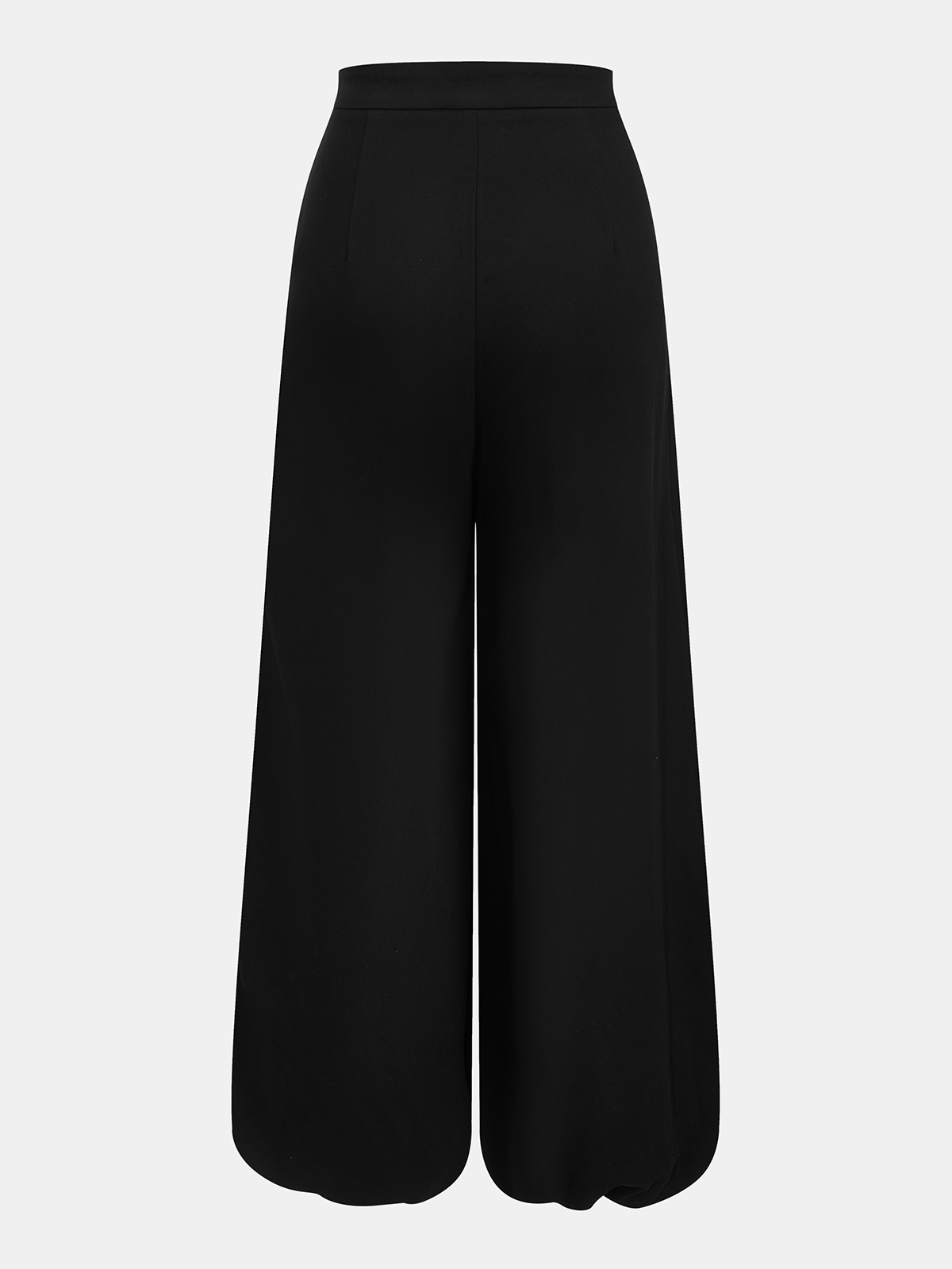 Theory Asymmetric Overlay Wide-Leg Pants