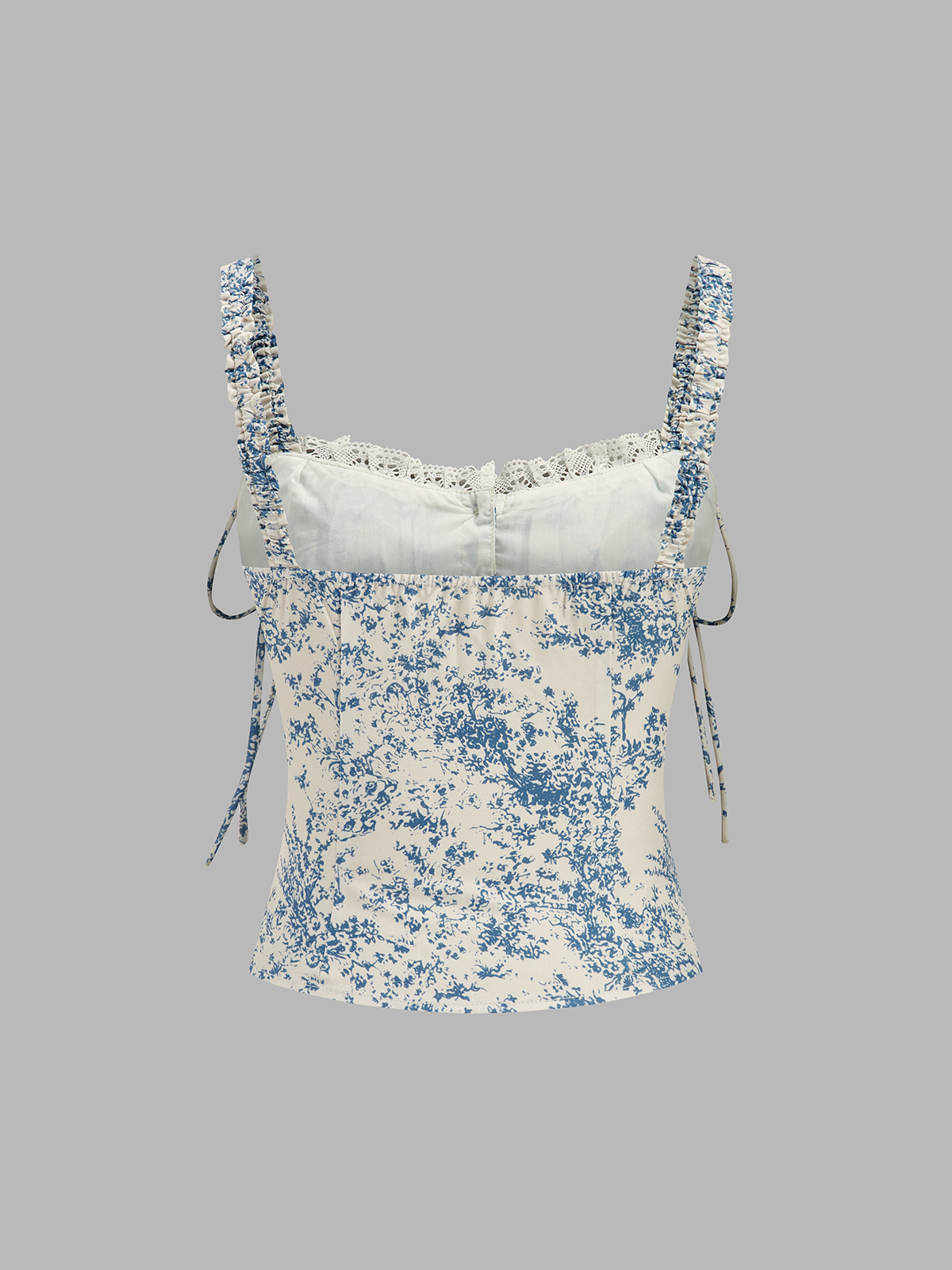 Garden Aura Floral Printed Cami Top