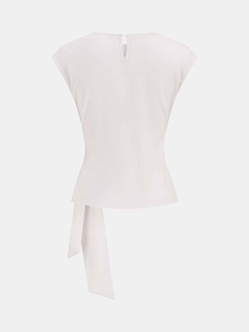 Sleek Tie Waist Sleeveless Set