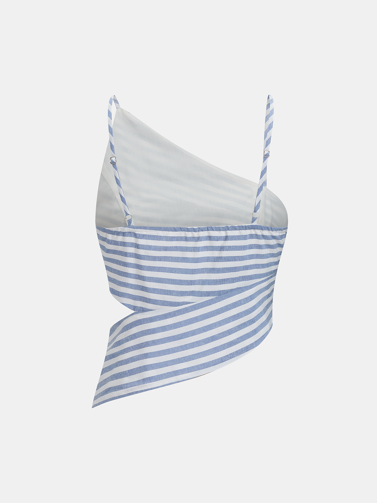 Simi Striped Cotton Blend Top & Shorts Set