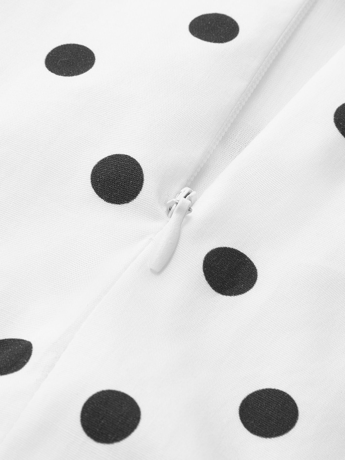 Dotted Romance Polka Dot Lace Trim Cami Maxi Dress