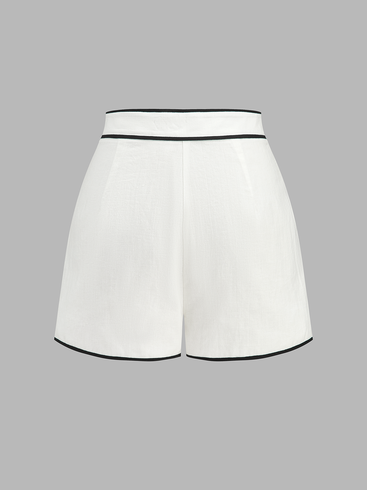 Shoreline Cotton Linen Top & Shorts Set
