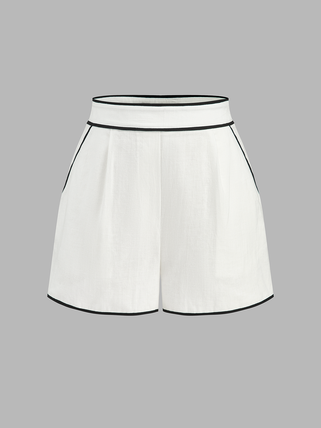 Shoreline Cotton Linen Top & Shorts Set