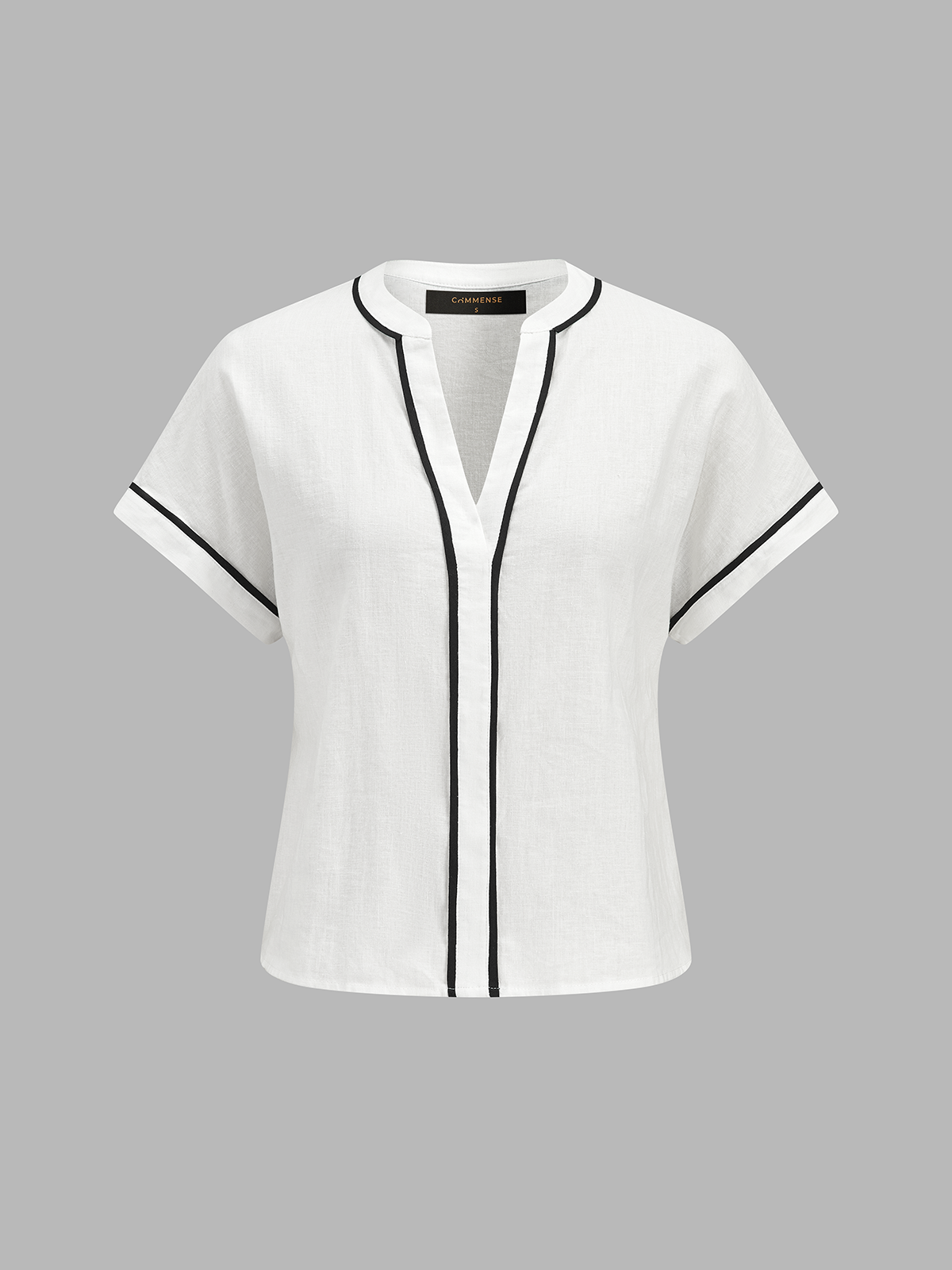 Shoreline Cotton Linen Top & Shorts Set