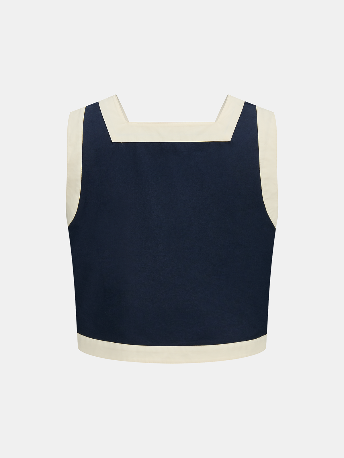 Prep Cotton Contrast Two Piece Skirt Set