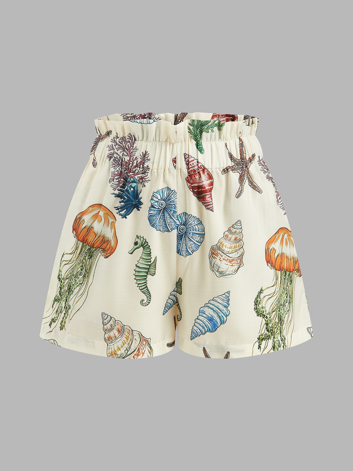 Wildflower Sleeveless Floral Print Shorts Set